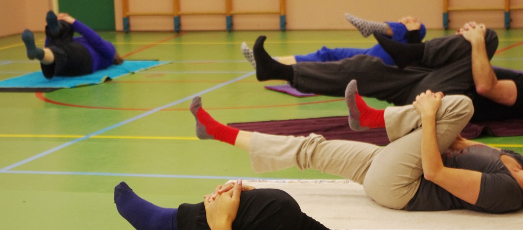 Pilates heup stretch voor de psoas (diepe houdingspier)